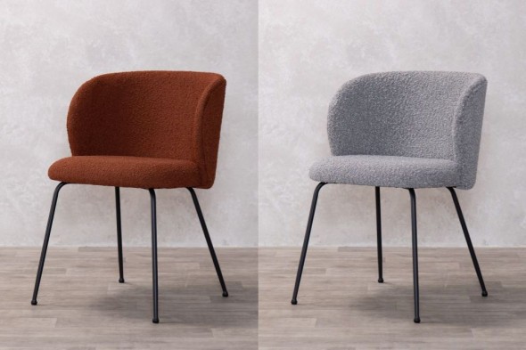 Celine Boucle Dining Chair Range